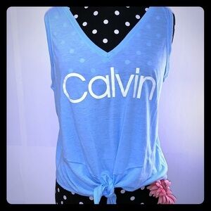 🌸Calvin Klein Performance knotted quick dr…